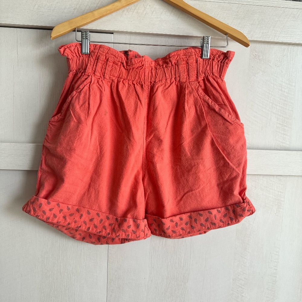 80s Vintage Ki Ko Mo Coral Shorts